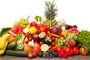 frutas, variedad, vitaminas